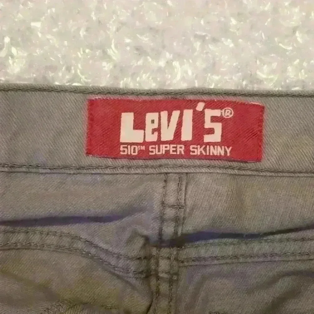 Levi's 510 Super Skinny Jeans 28x28 16 reg
